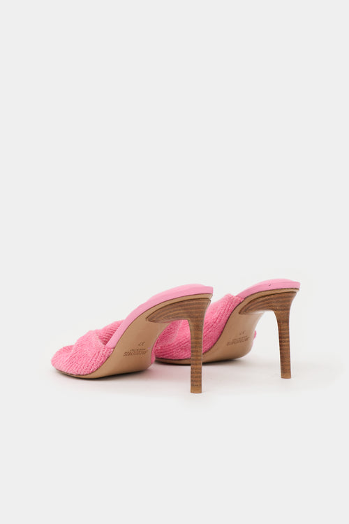 Jacquemus Bagnu Twisted Terry Mule