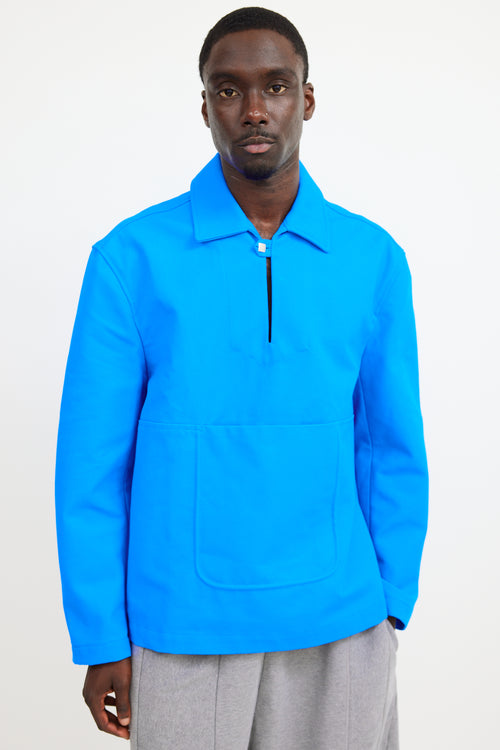 Jacquemus Blue & Silver Le Splash Jacket