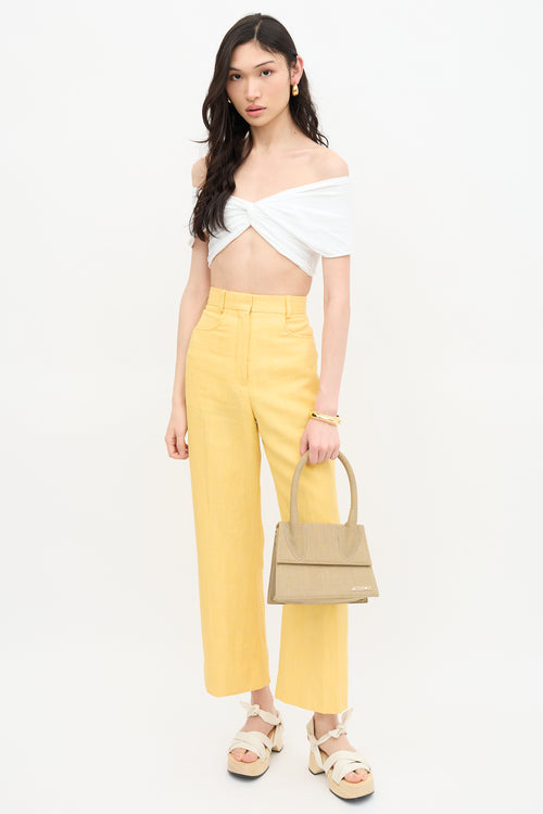 Jacquemus Canvas Le Grand Chiquito Bag