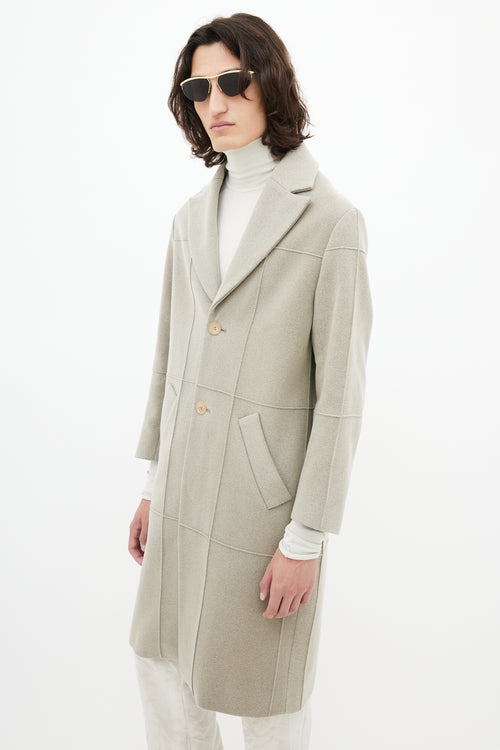 Jacquemus Grey L'Annee 97 Wool Coat