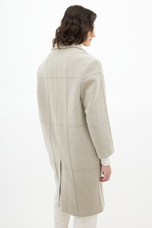 Jacquemus Grey L'Annee 97 Wool Coat
