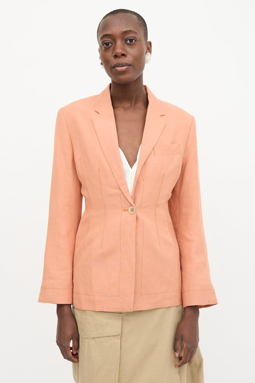 Jacquemus Hemp & Wool L'Amour Blazer