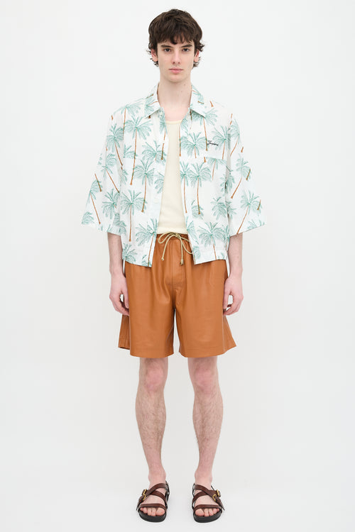 Jacquemus La Croisière Palm Tree Shirt