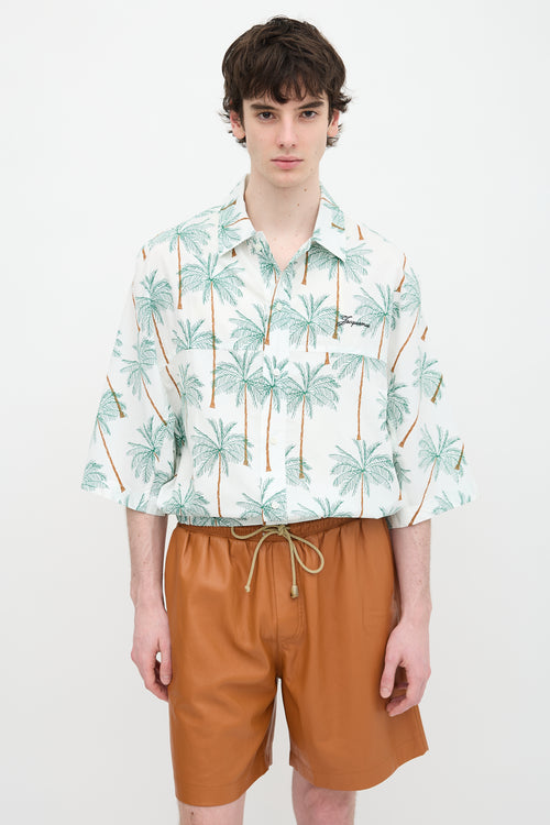 Jacquemus La Croisière Palm Tree Shirt