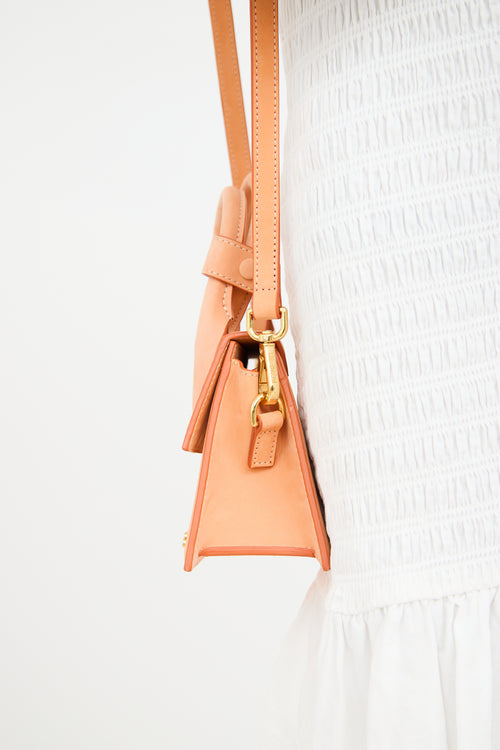 Jacquemus Orange Chiquito Noeud Bag