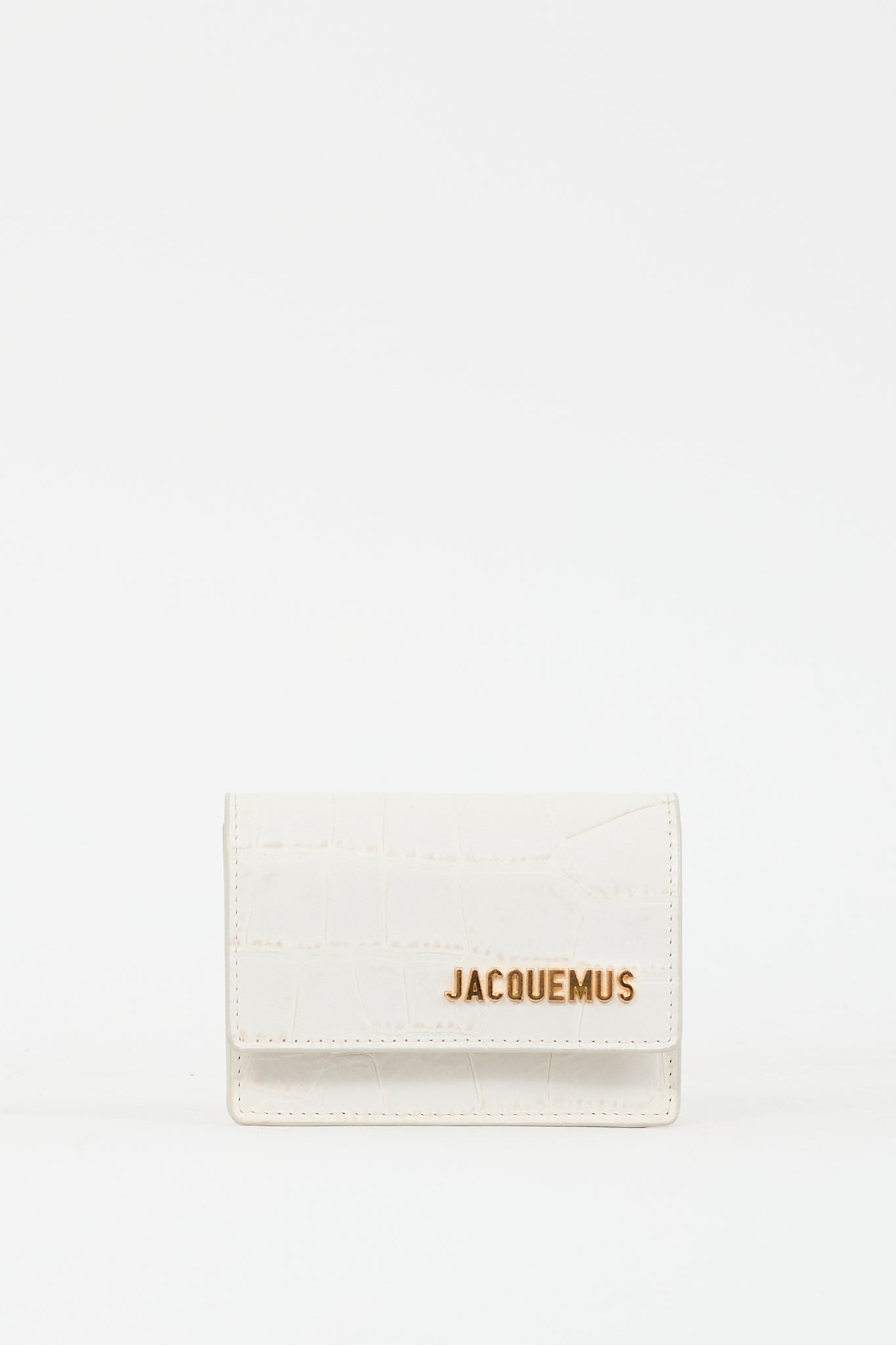 Jacquemus White Leather La Cienture Belt Bag