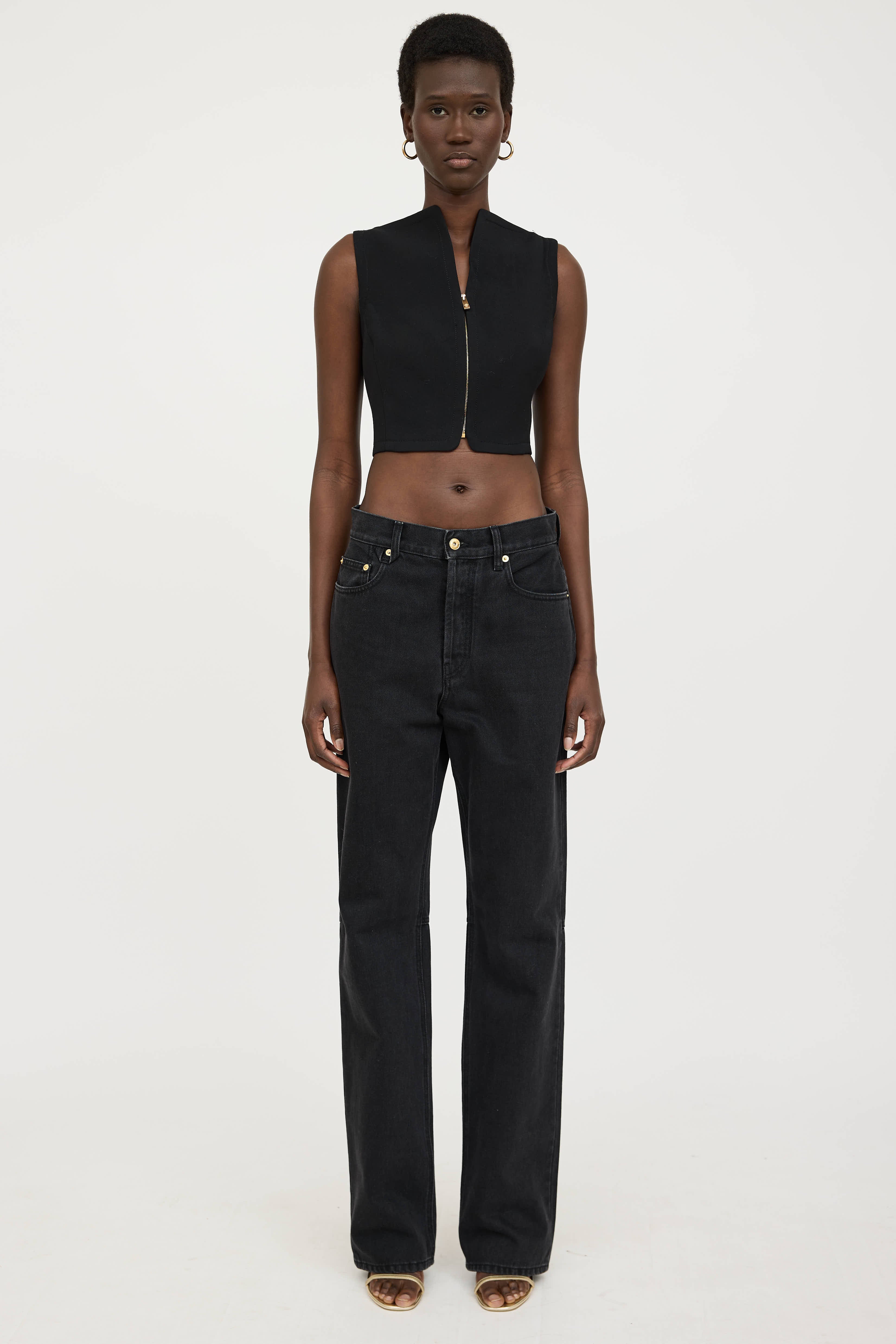JacquemusDe-Nimes Droit Jeans