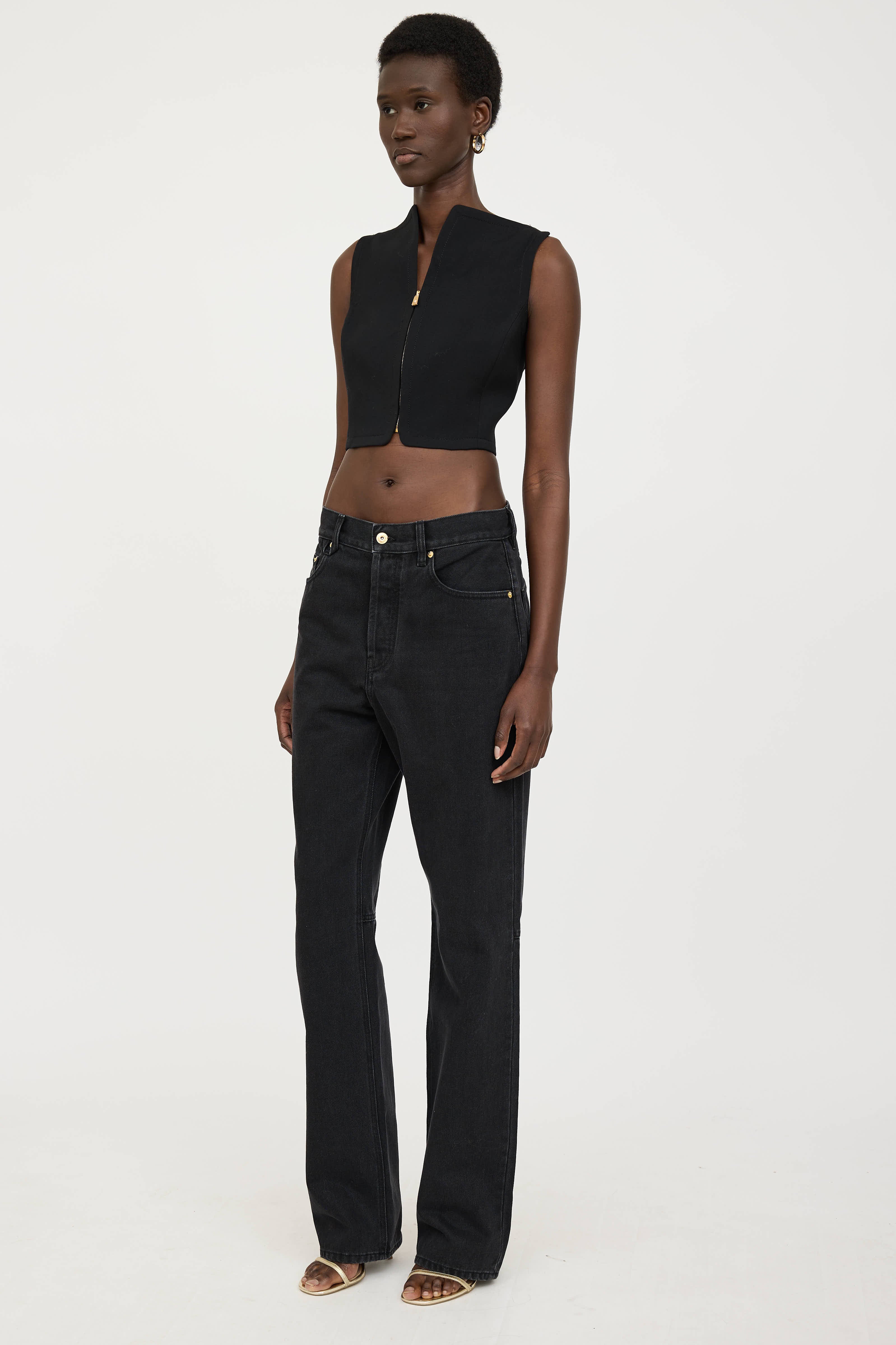 JacquemusDe-Nimes Droit Jeans