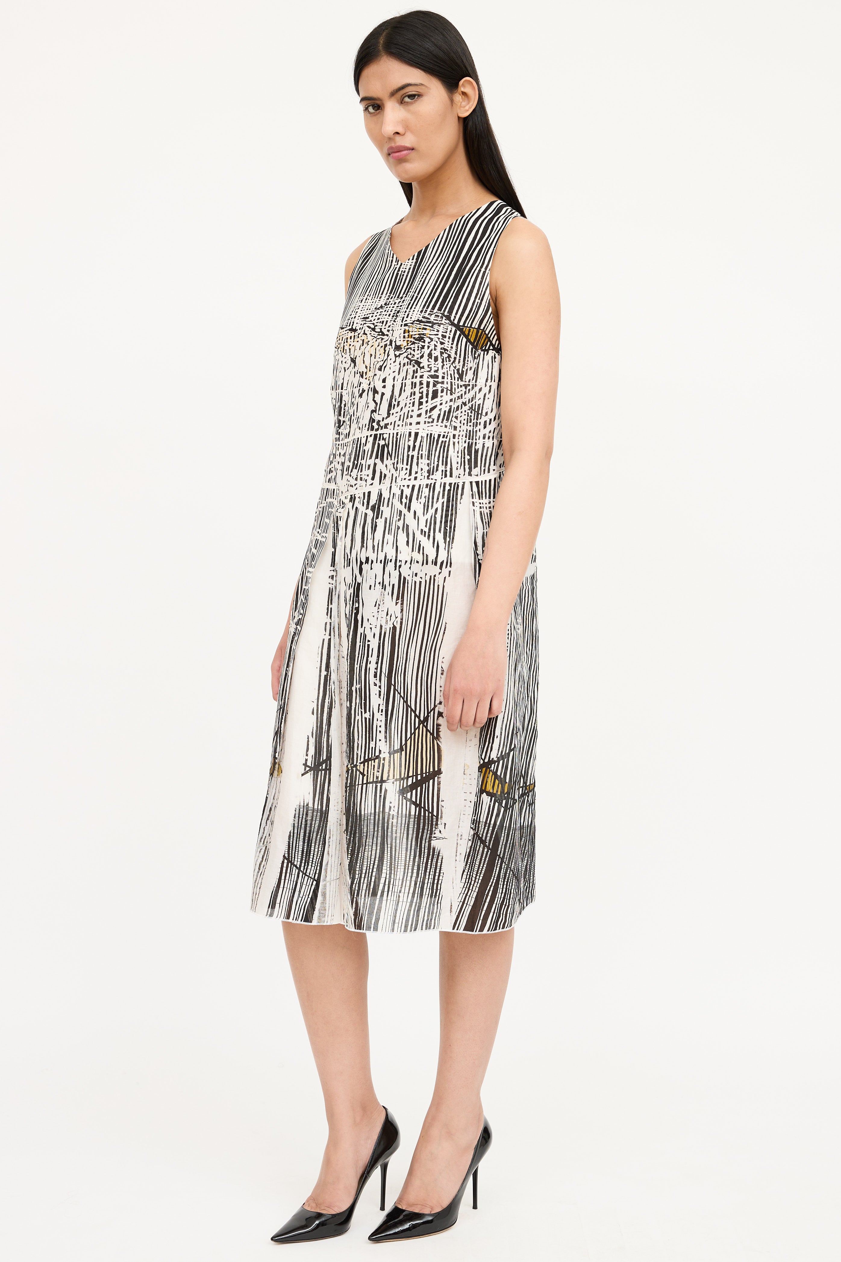 Marni Printed Sleeveless Dress