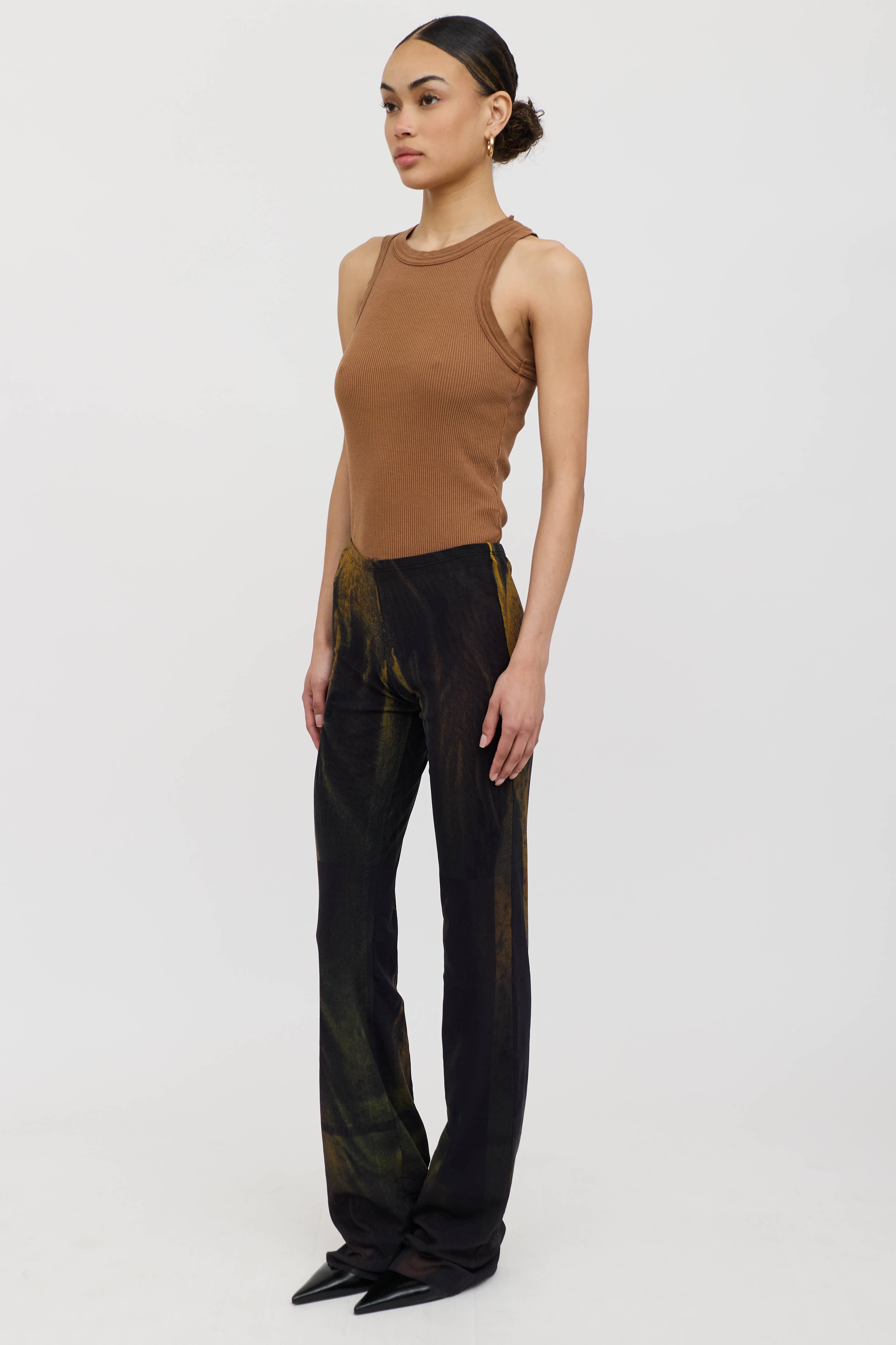 Jean Paul Gaultier Marbled Mesh Pant