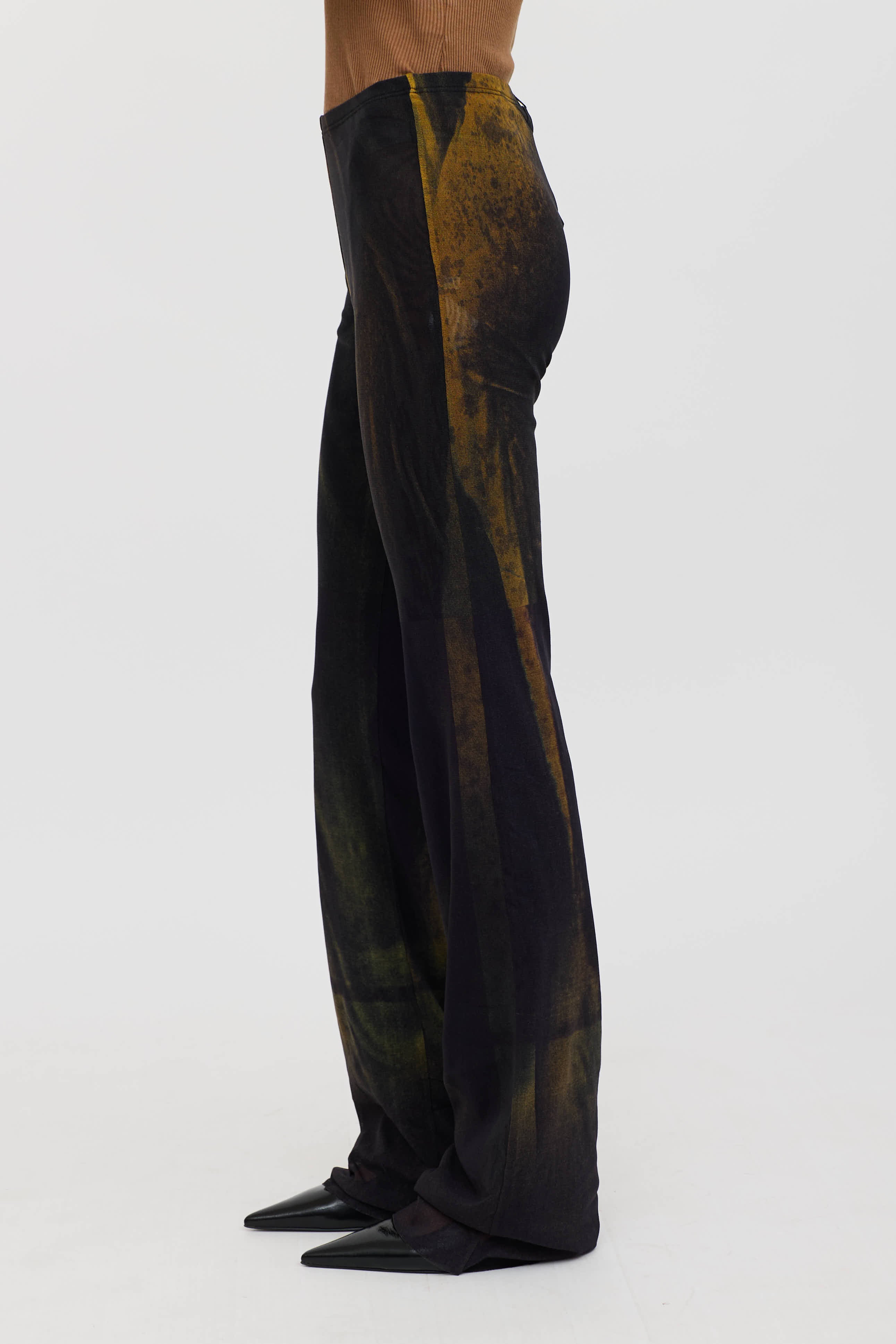 Jean Paul Gaultier Marbled Mesh Pant