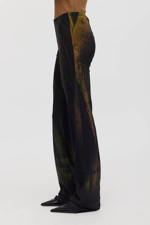 Jean Paul Gaultier Marbled Mesh Pant