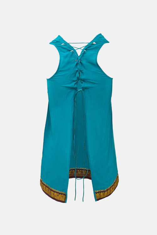 Jean Paul Gaultier Vintage Trimmed Sleeveless Blouse