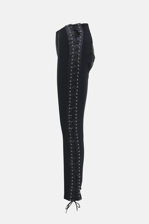 Jean Paul Gaultier X Lotta Volkova Lace Up Leggings