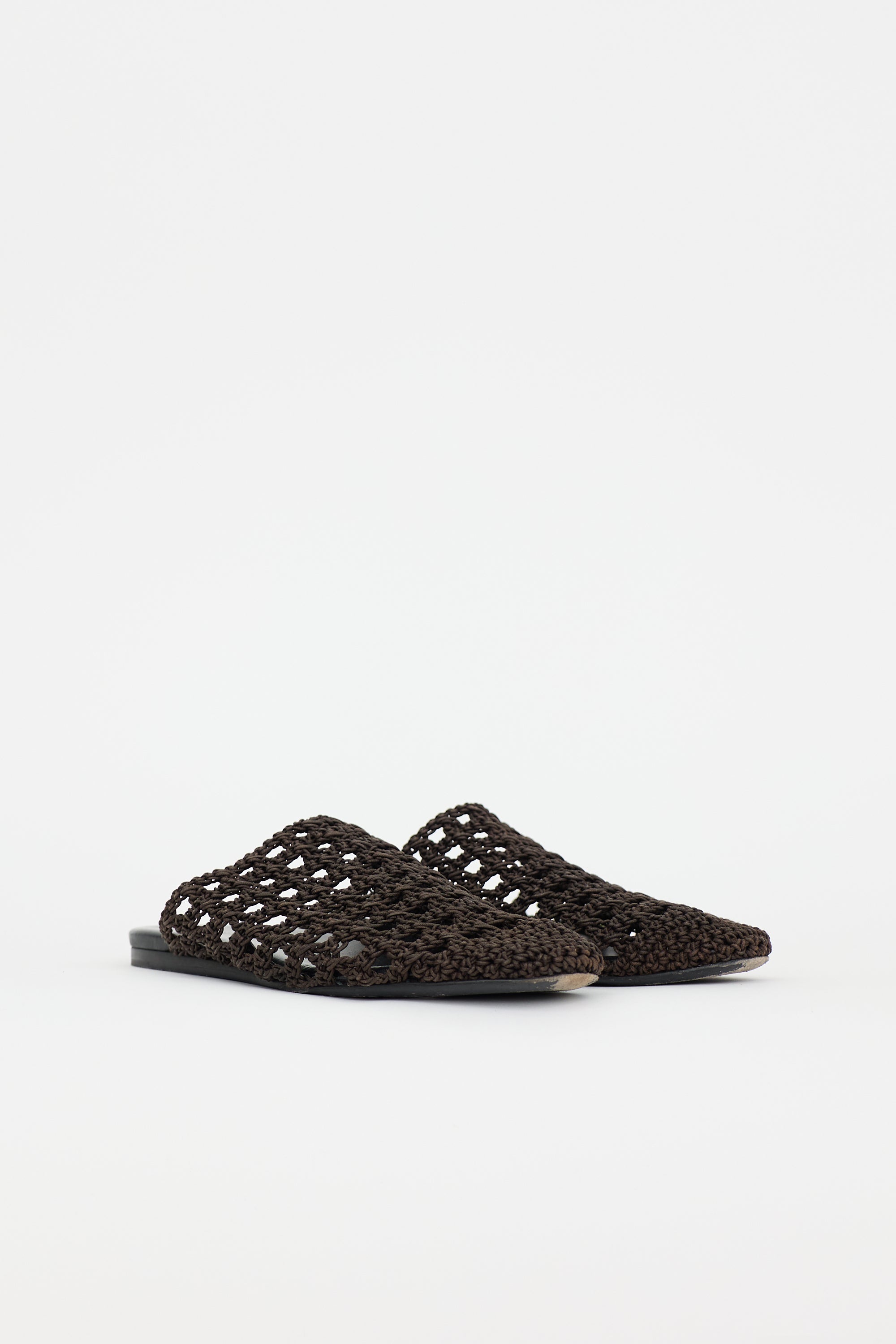 Jenni Kayne Crochet Raffia Jules Mule