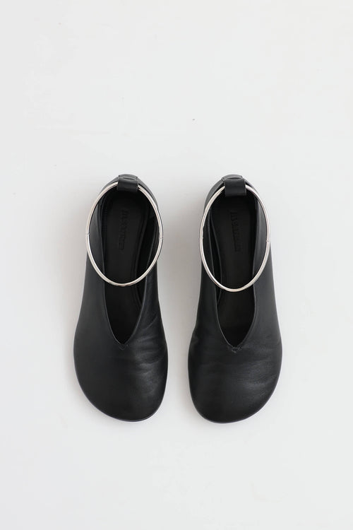 Jil Sander Ring Ballerina Flat