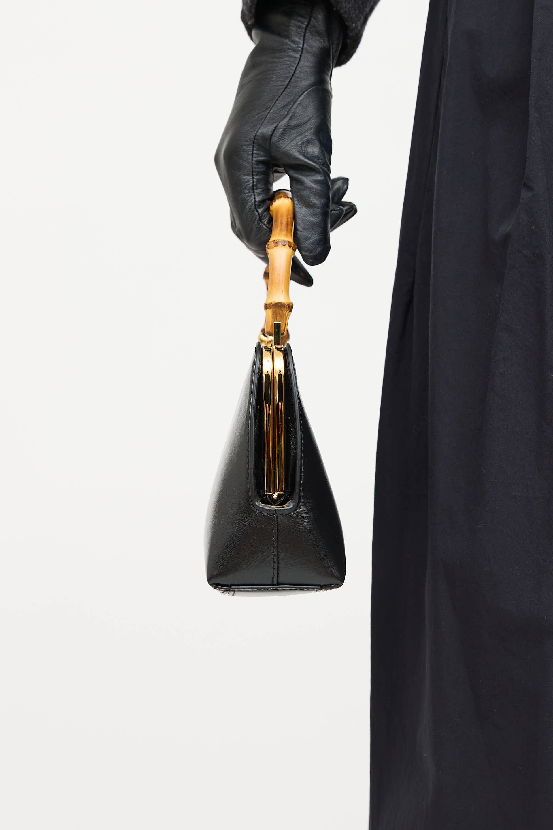 Jil Sander Goji Bamboo Handle Bag