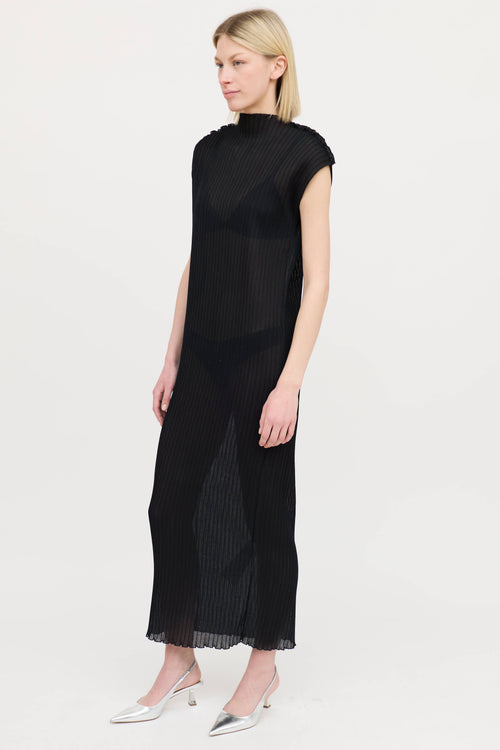 Jil Sander Pleated Maxi Dress