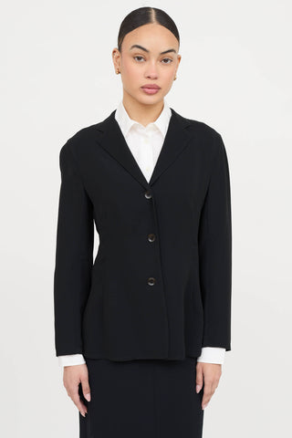 Jil Sander Semi-Sheer Blazer Blazer