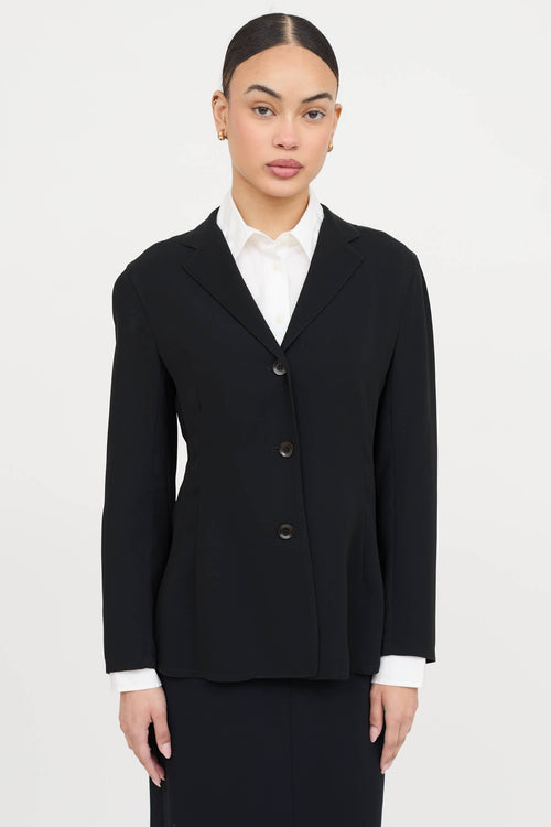 Jil Sander Semi-Sheer Blazer Blazer