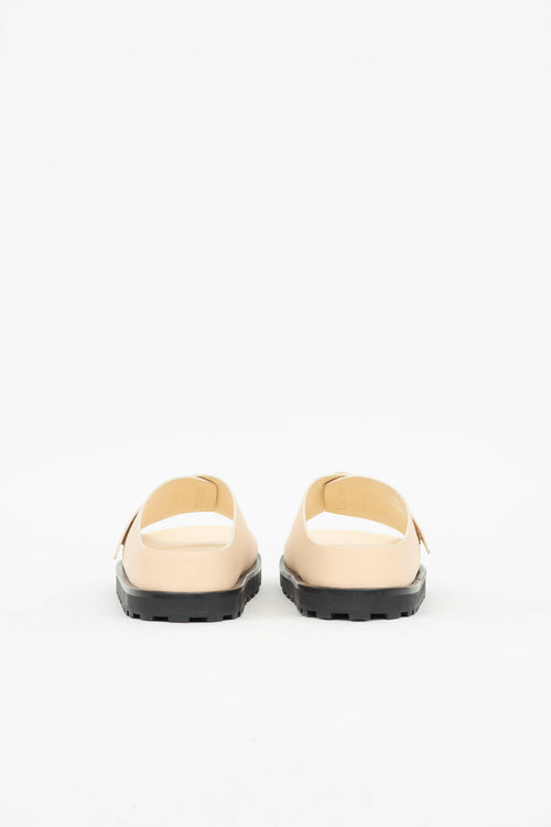 Jil Sander Cross Strap Slide