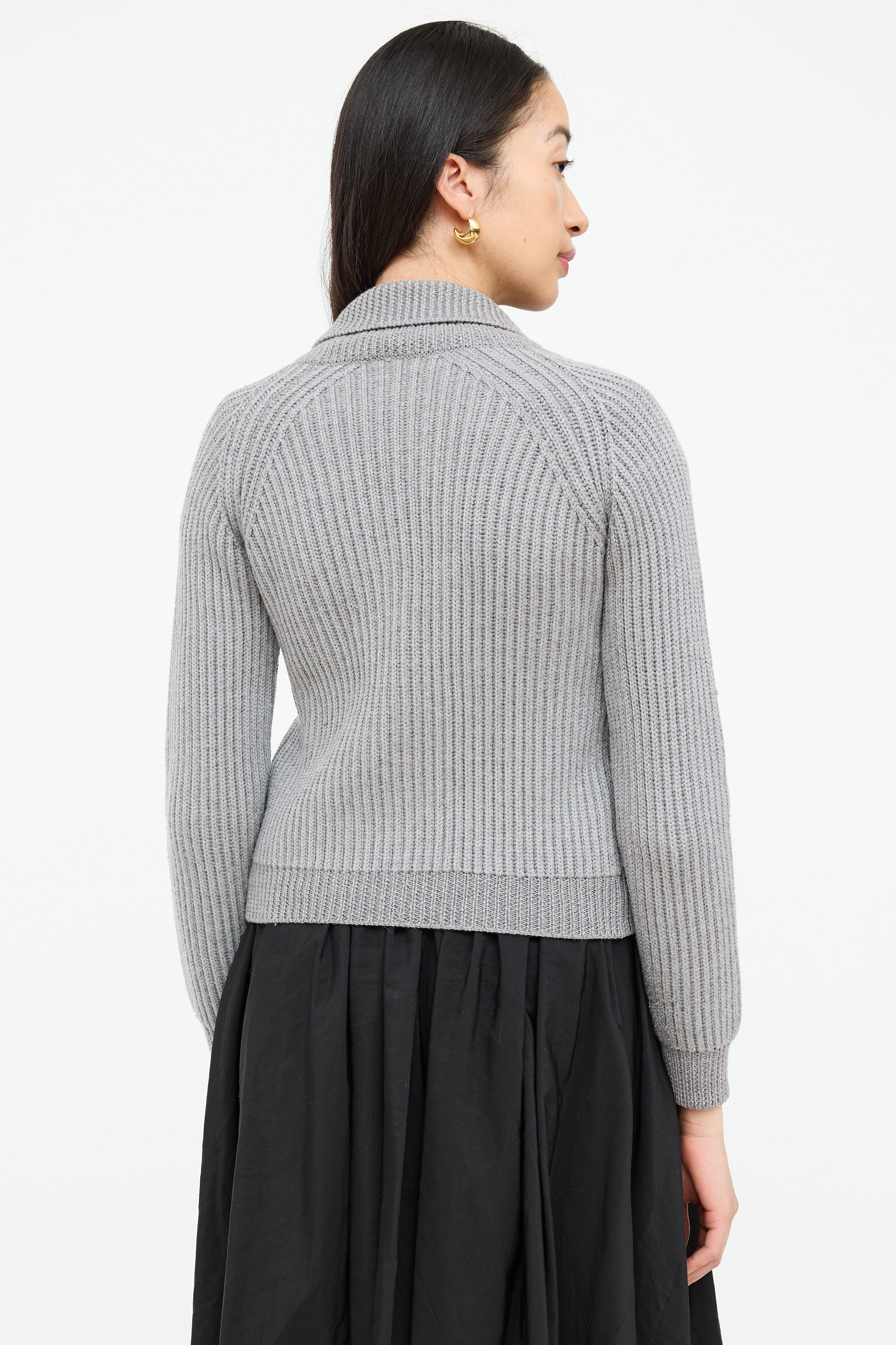 Jil SanderWool Button Cardigan