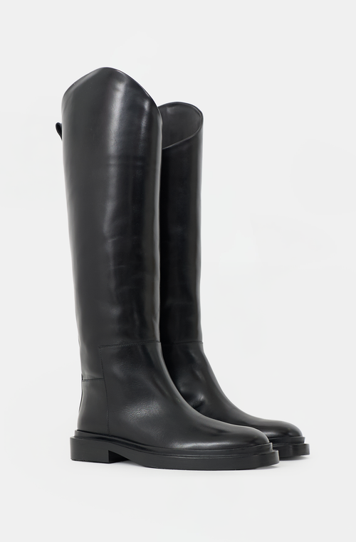 Jil Sander Leather Riding Boot