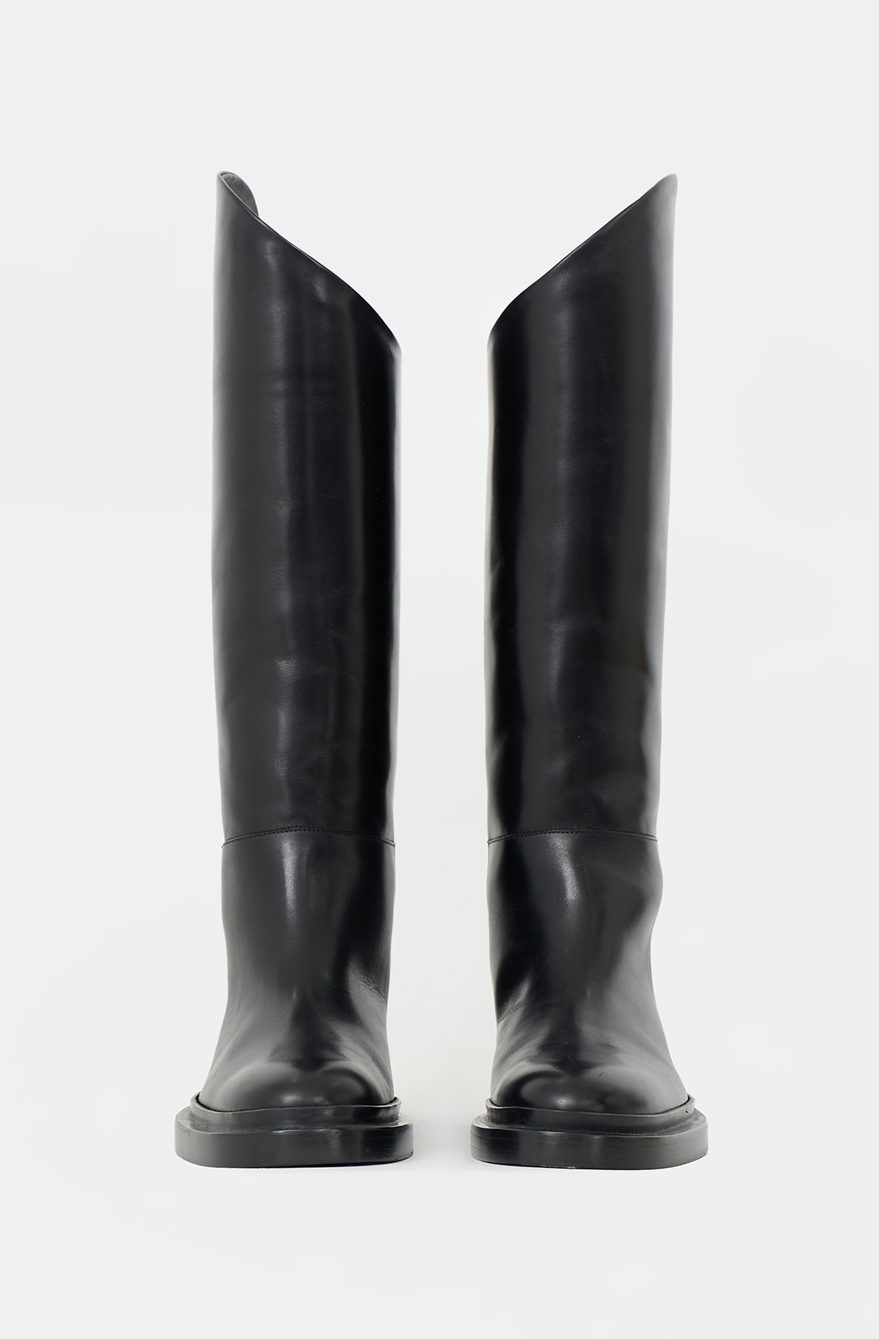 Jil Sander Leather Riding Boot