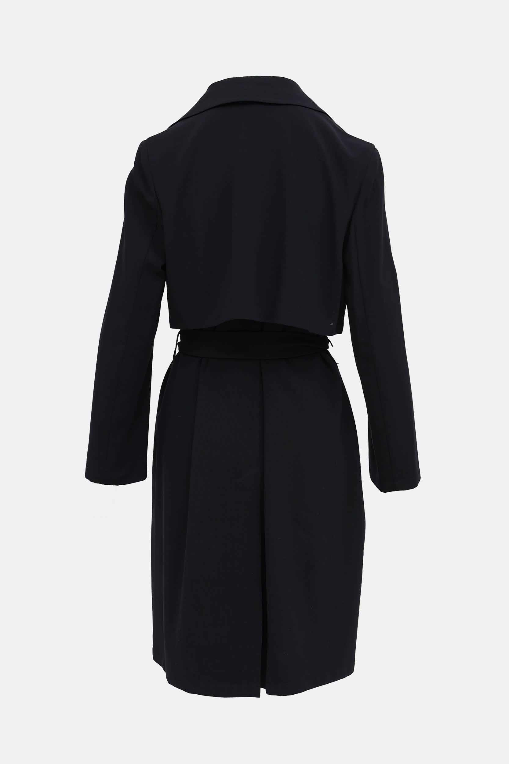Jil Sander Lightweight Wool Belted Coat