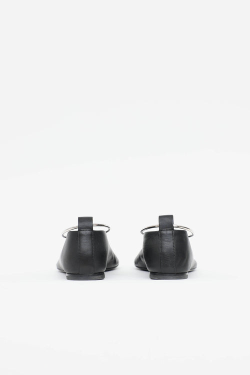 Jil Sander Ring Ballerina Flat