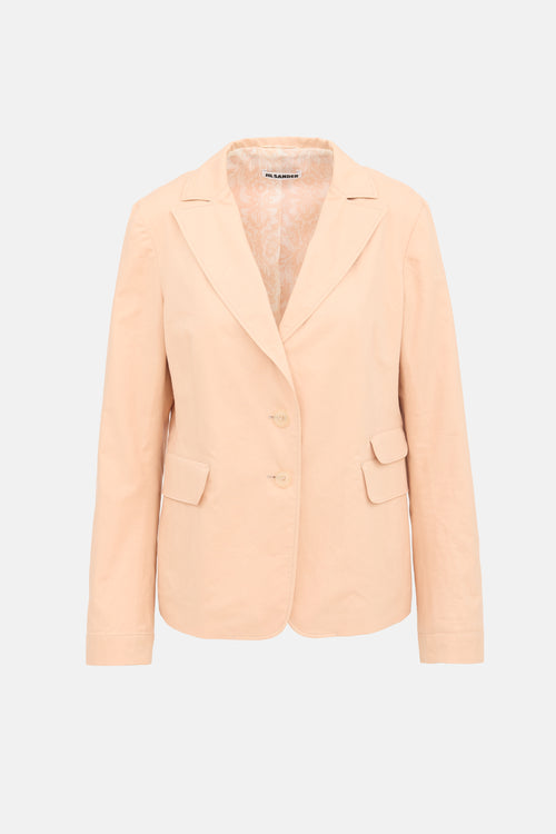 Jil Sander Single Breasted Blazer