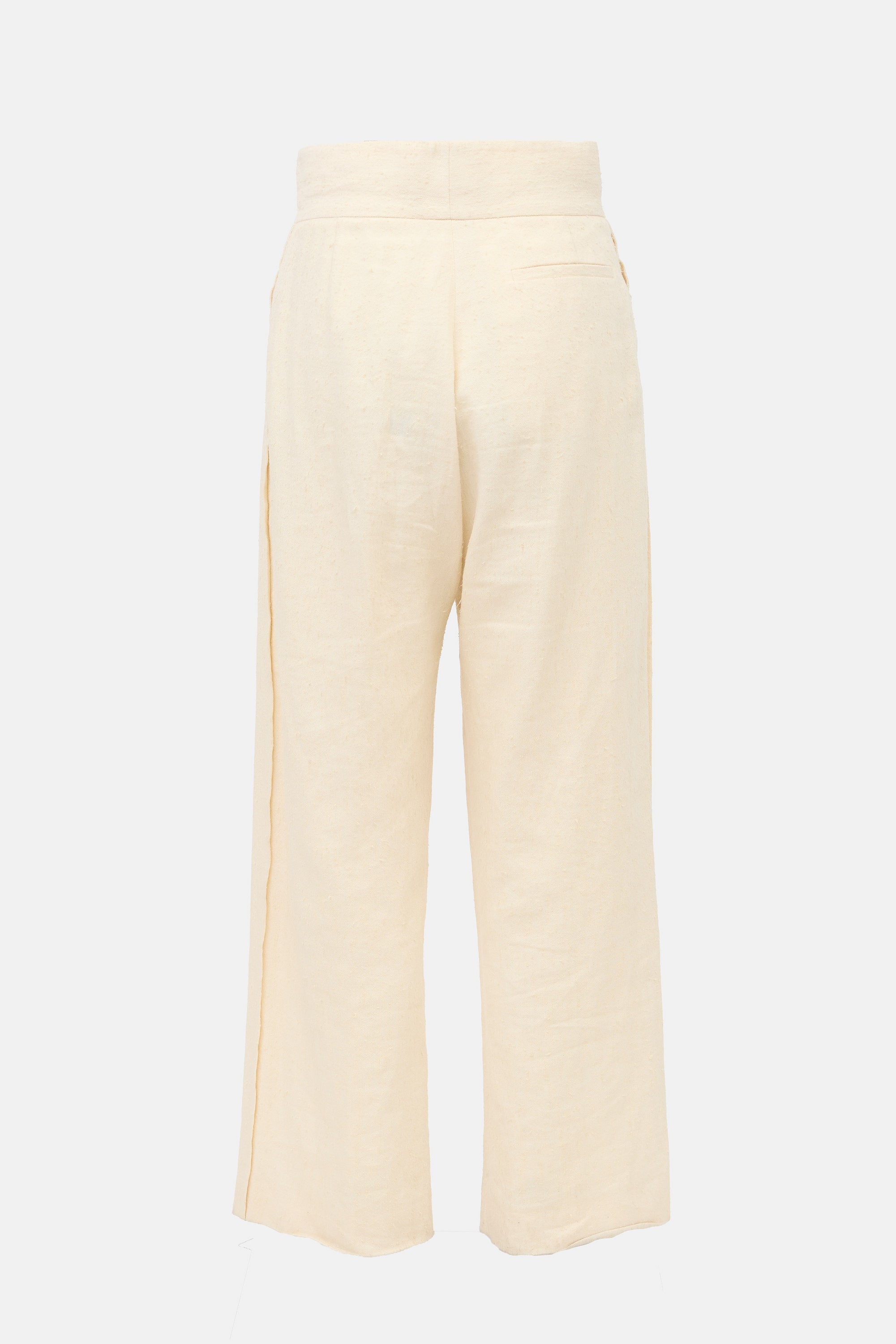Jil Sander Linen Straight Leg Trouser