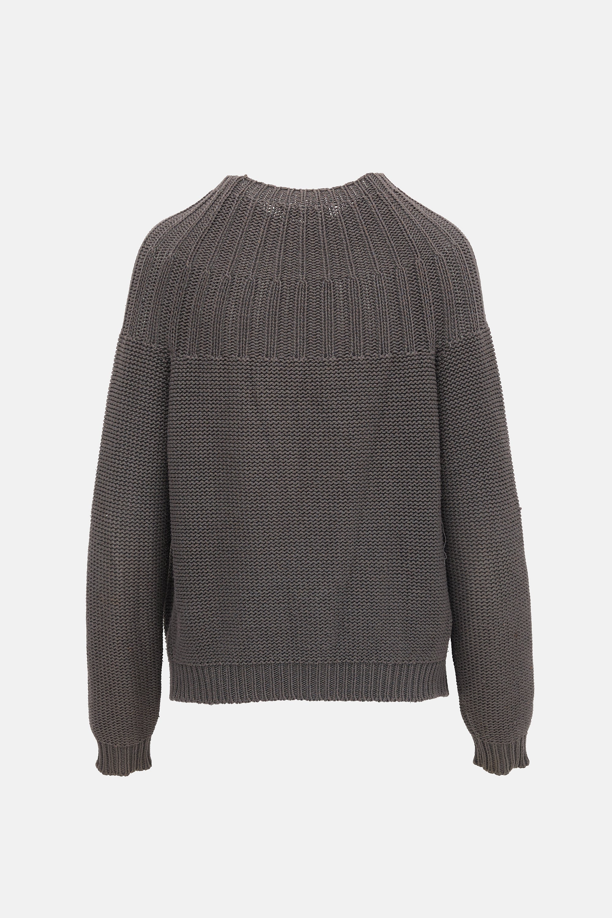 Jil Sander Ribbed Collar Cardigan
