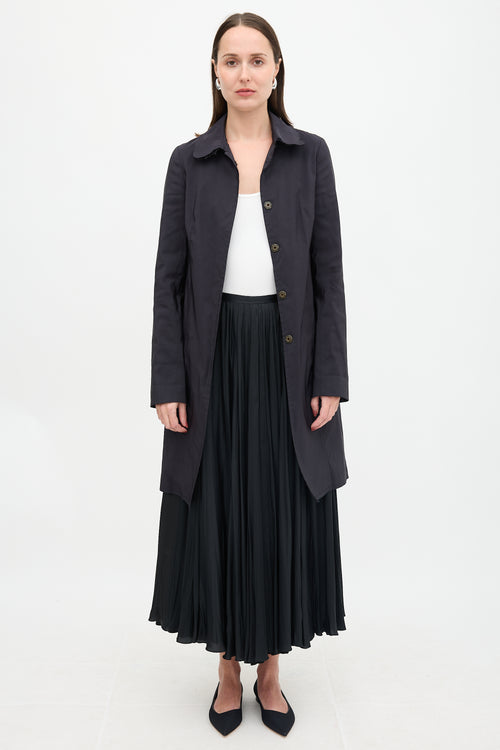 Jil Sander Silk Coat