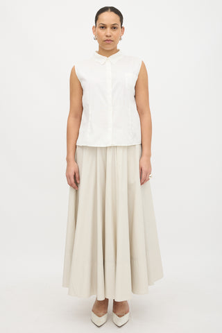 Jil Sander Sleeveless Shirt