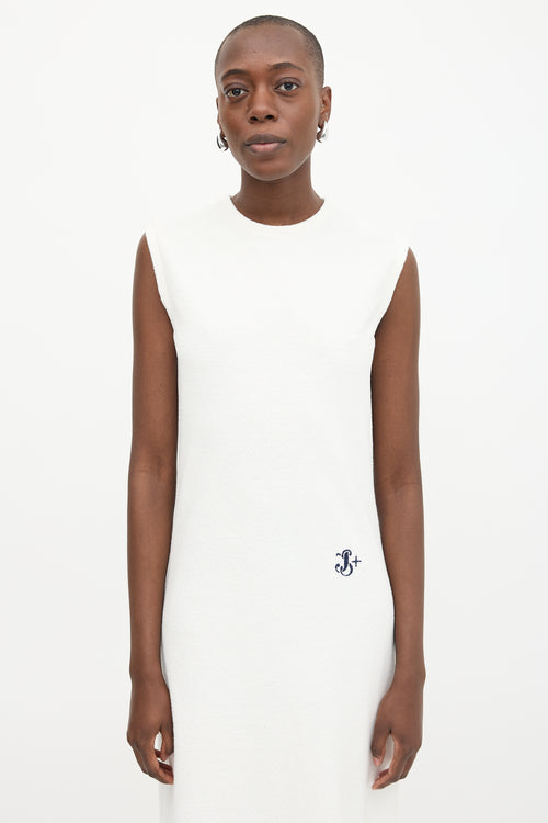 Terry Logo Shift Dress