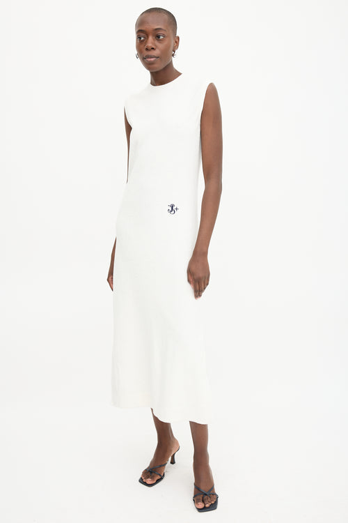 Terry Logo Shift Dress