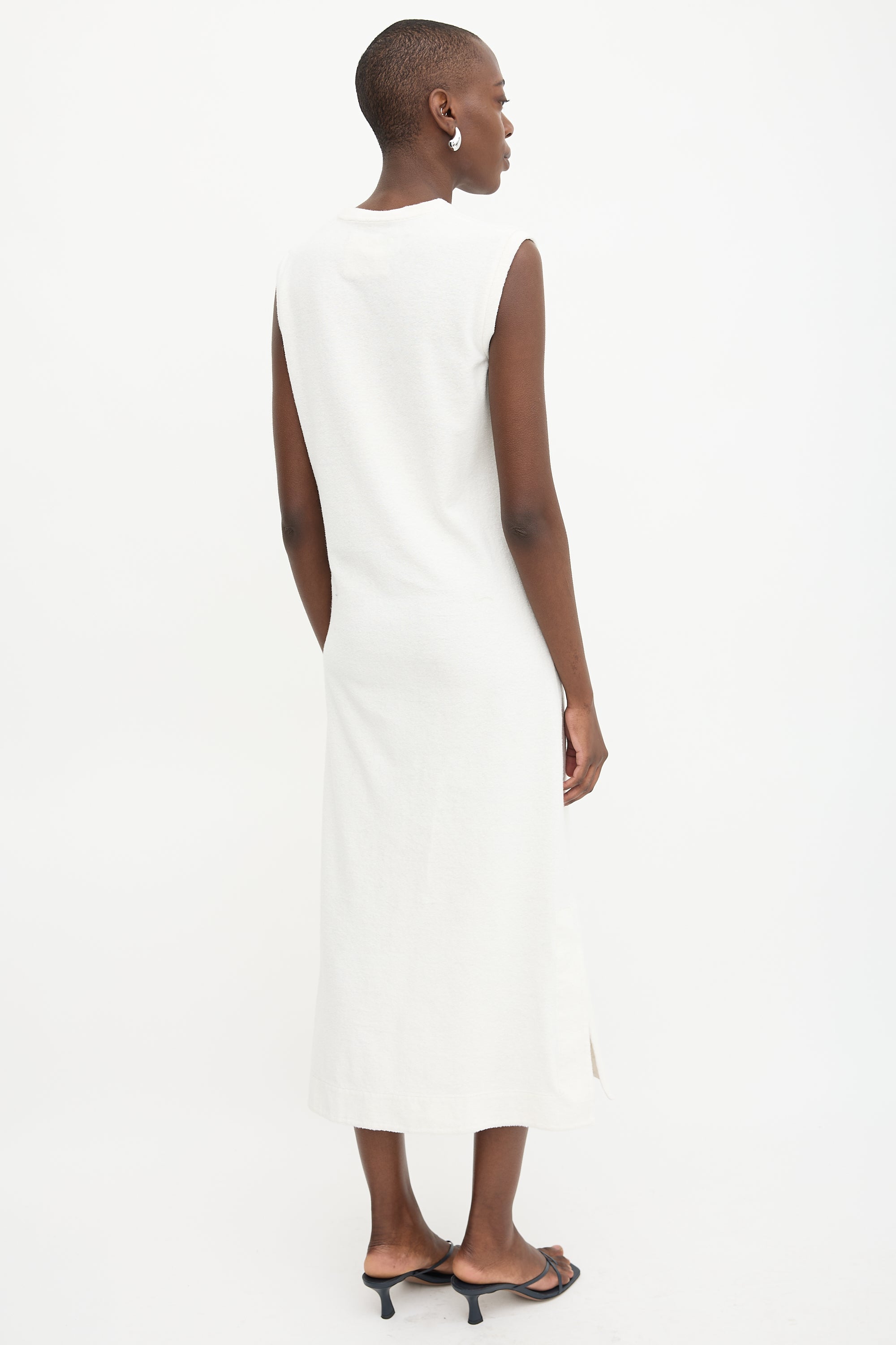 Terry Logo Shift Dress