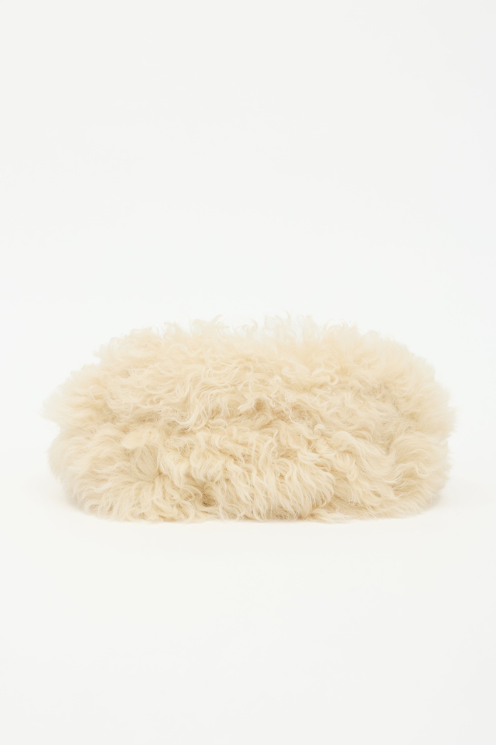 Jil Sander Shearling Goji Square Small Bag