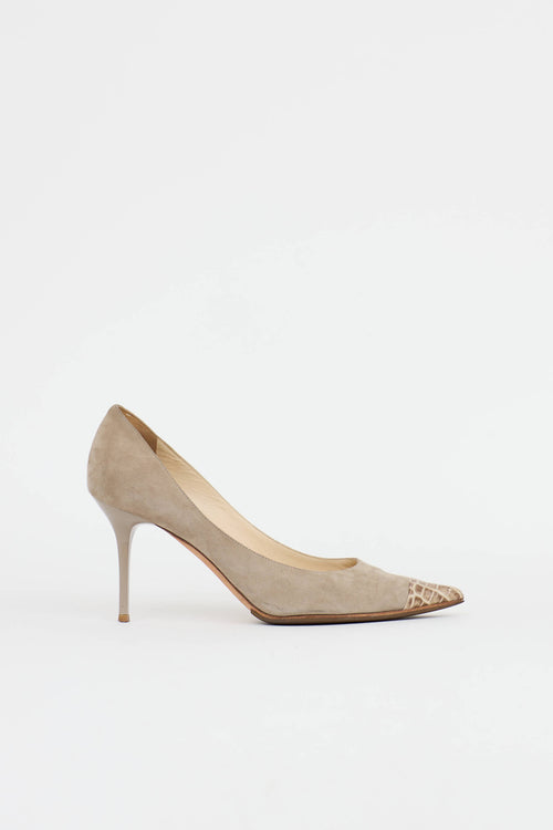 Jimmy Choo Suede Pump