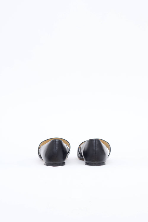 Jimmy Choo Logo Ballet Flat