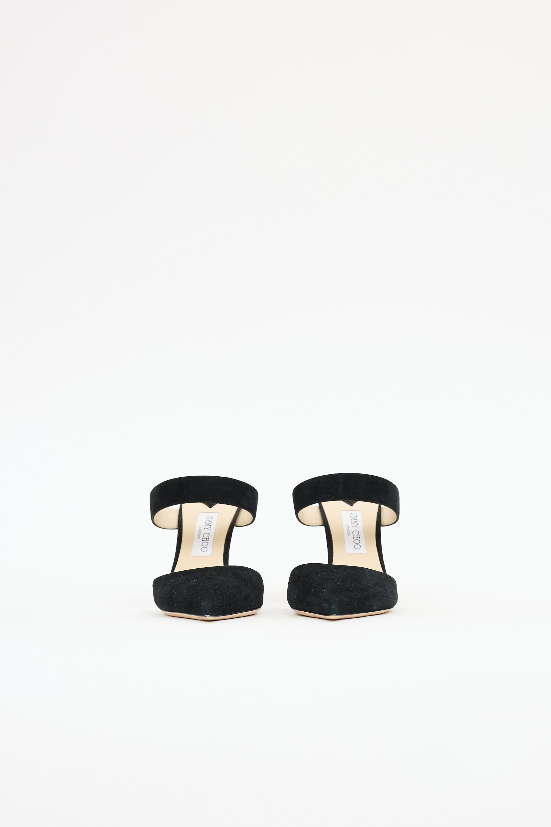 Jimmy Choo Suede Pointy Mule