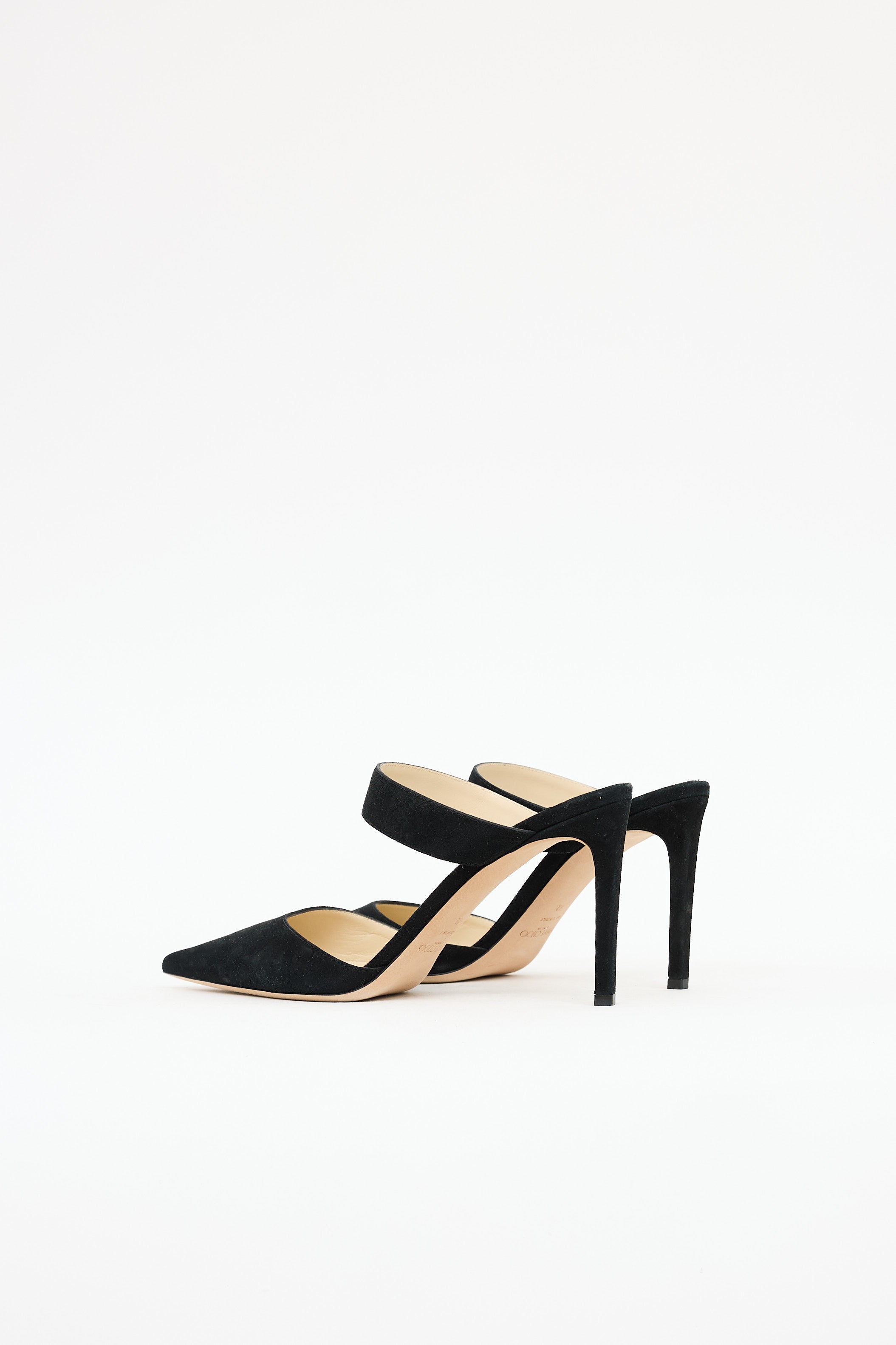 Jimmy Choo Suede Pointy Mule