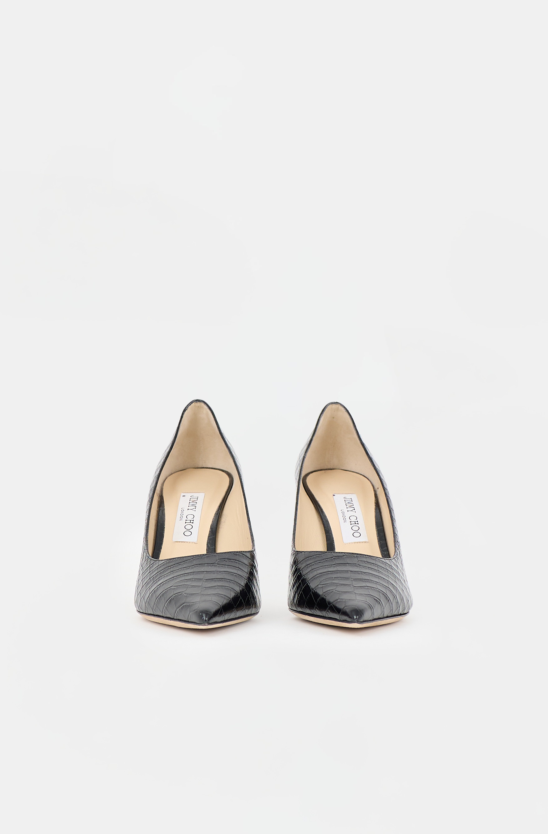 Jimmy Choo Embossed Leather Love Pump