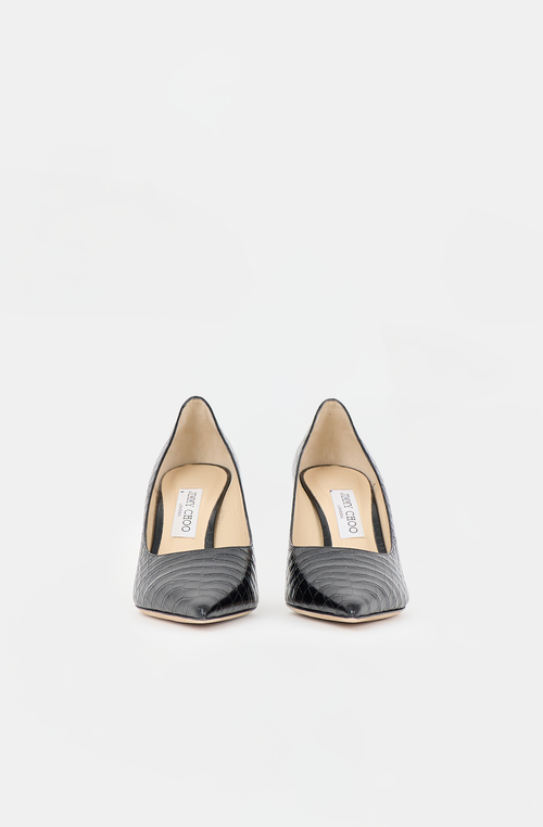 Jimmy Choo Embossed Leather Love Pump