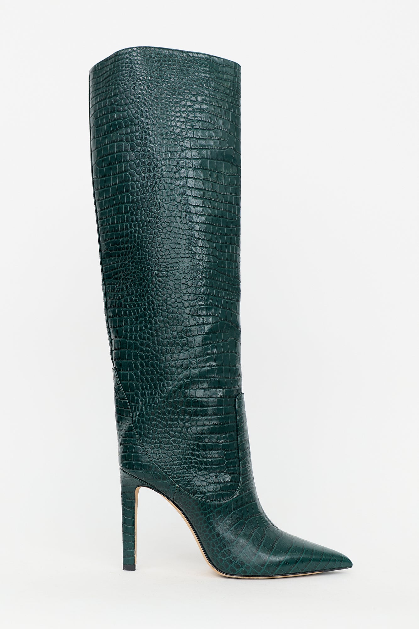 Jimmy Choo Embossed Leather Mavis Boot