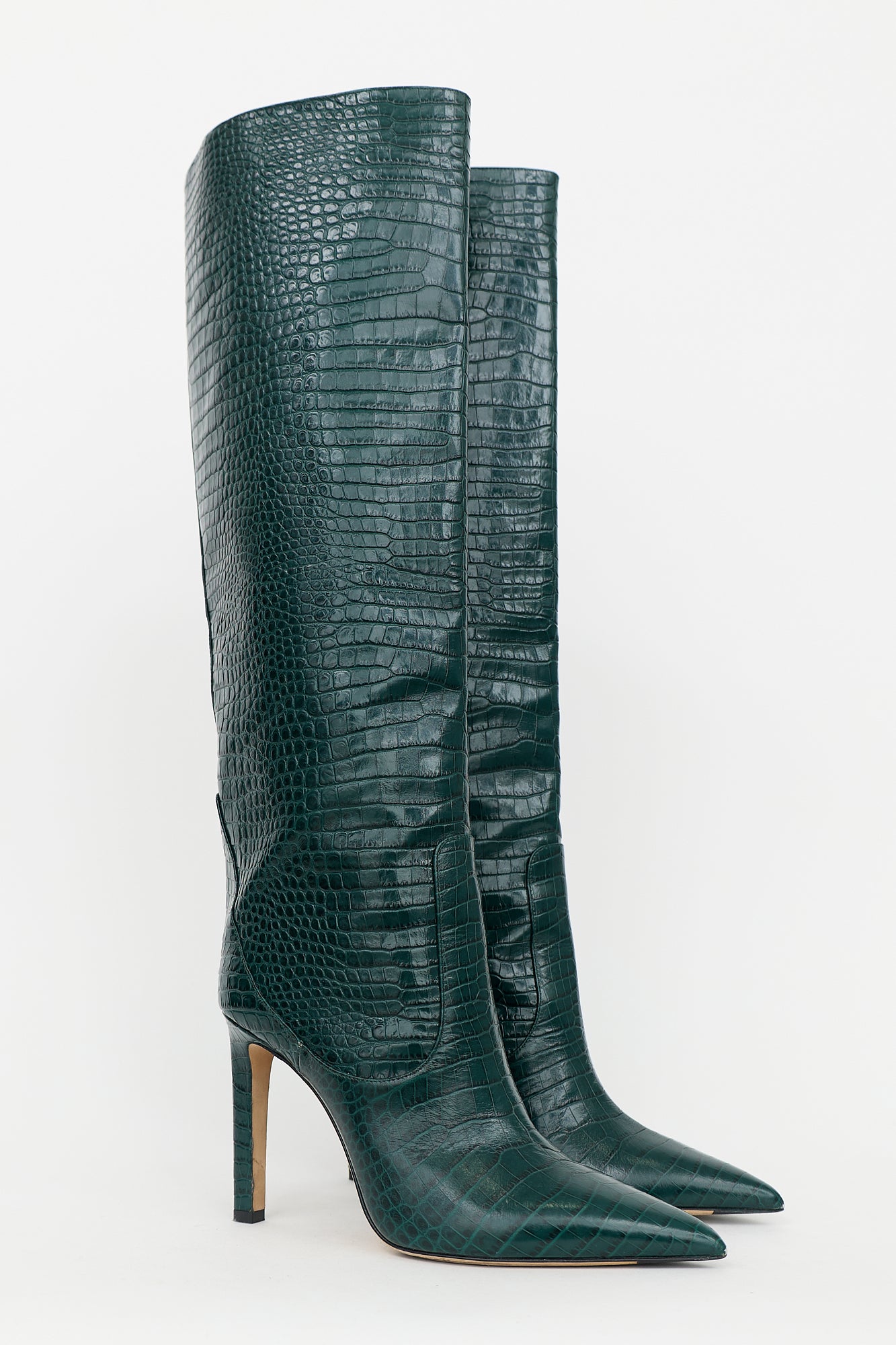 Jimmy Choo Embossed Leather Mavis Boot