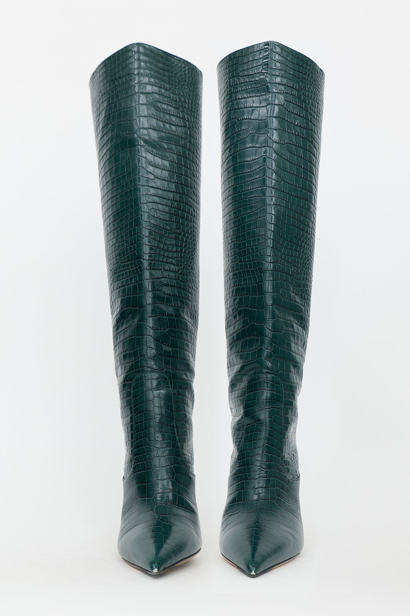 Jimmy Choo Embossed Leather Mavis Boot