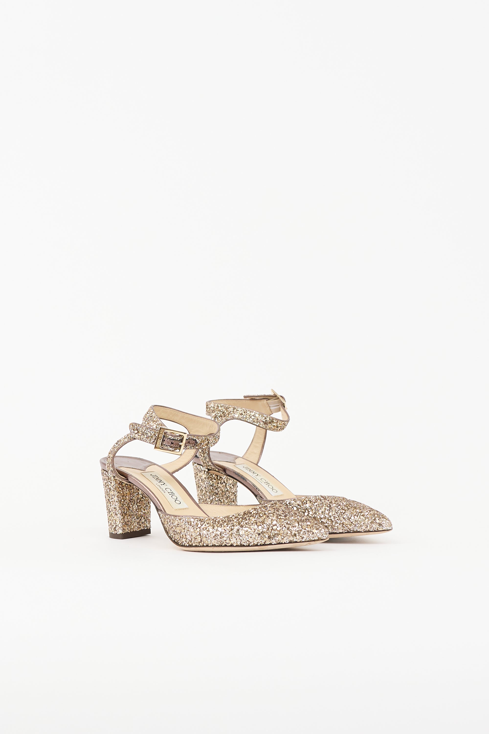 Jimmy Choo Glitter Kambree D'Orsay Pump
