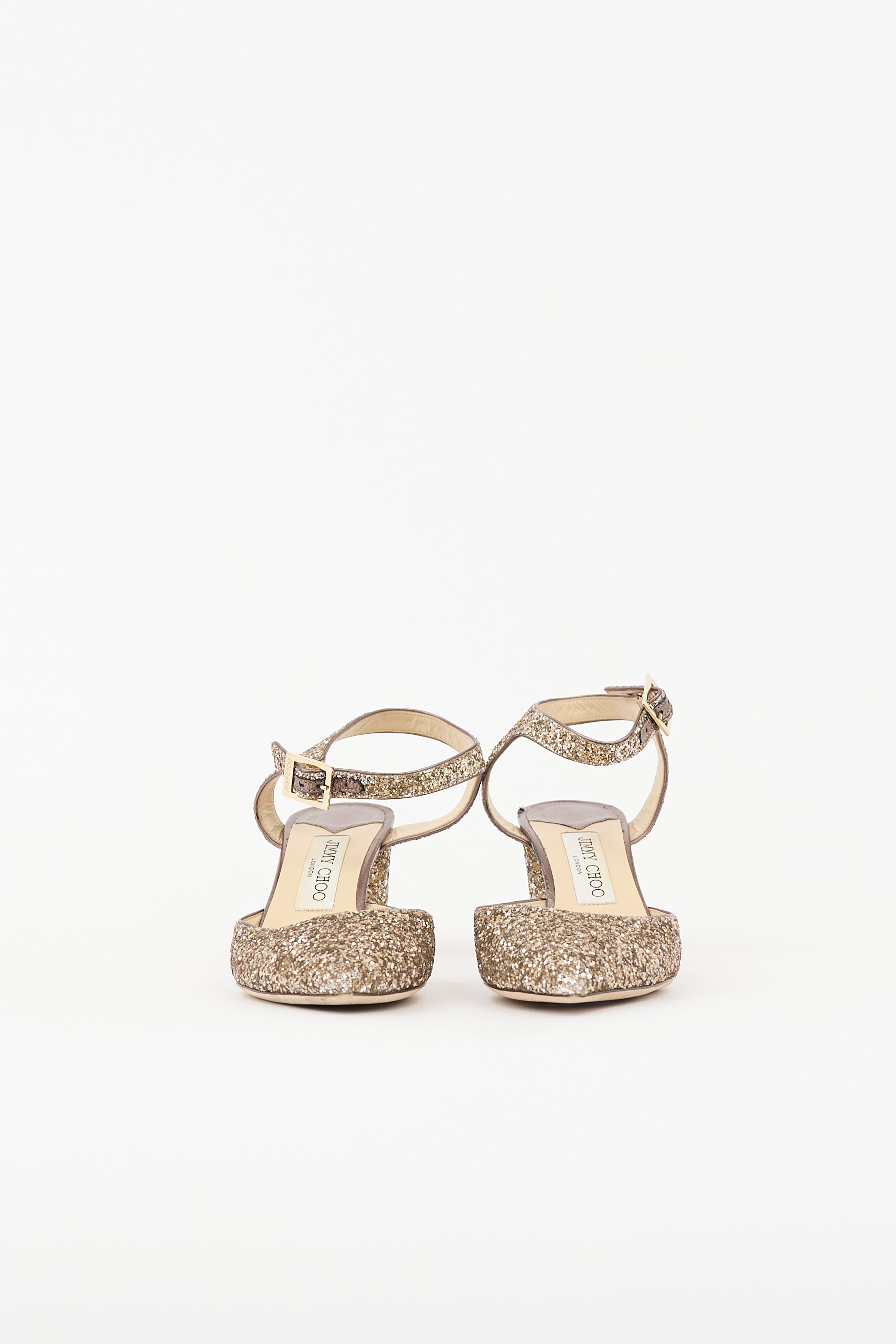 Jimmy Choo Glitter Kambree D'Orsay Pump